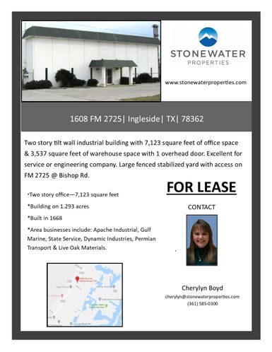 Ingleside Warehouse FM 2725: 1608 FM 2725, Ingleside, TX 78362